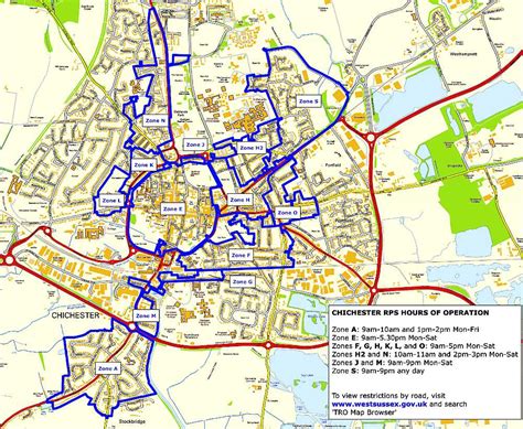 parking in chichester area